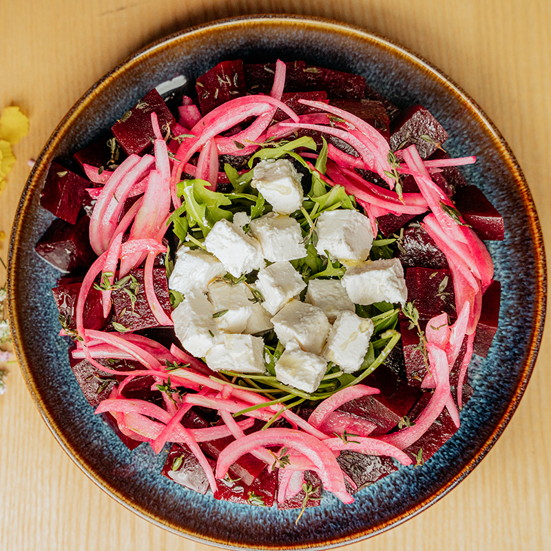 Beetroot Fetta Salad - سلطة الشمندر فيتا